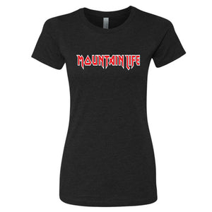 Maiden Life - Women’s Series Rocker tee - s / T Shirt Black
