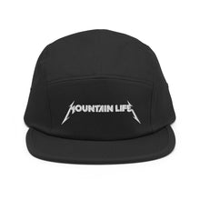 Load image into Gallery viewer, Mountain Metal Five Panel Cap