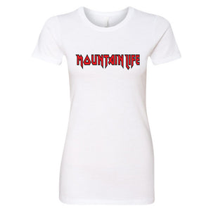 Maiden Life - Women’s Series Rocker tee - s / T Shirt White