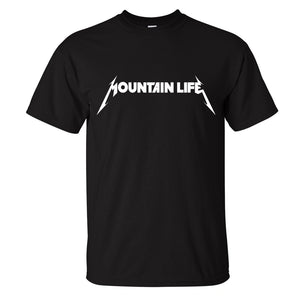 Mountallica - Rocker tee - s / T Shirt Black