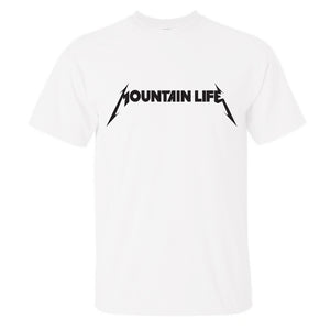 Mountallica - Rocker tee - s / T Shirt White