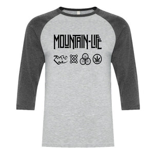 Led Mountain - Rocker Tee - s / Baseball Grey w/ Dark Grey 