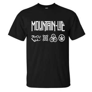 Led Mountain - Rocker Tee - s / T Shirt Black