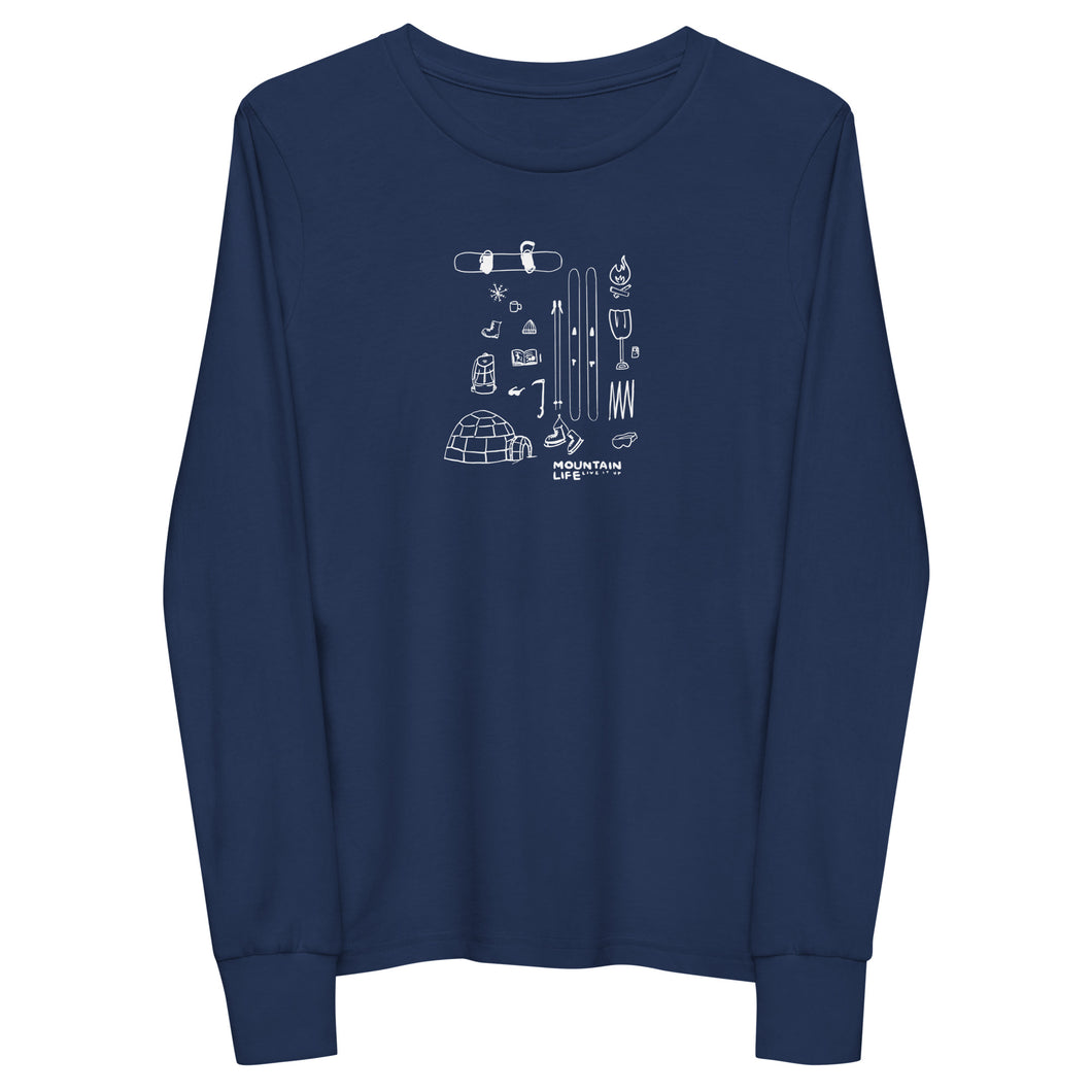 Winter Sport Youth Long Sleeve